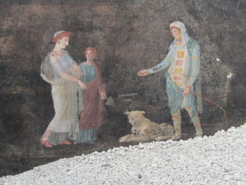 affreschi scoperti a pompei 1
