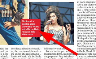 Amy Winehouse spacciata per Marisa Abela dalla Stampa