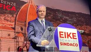 Eike Schmidt - presentazione candidatura a sindaco di firenze