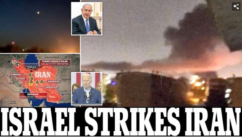 ISRAELE ATTACCA L IRAN