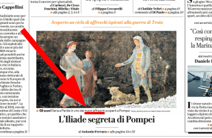 La Repubblica - nuovi affreschi a Pompei