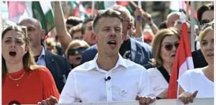 magyar manifestazione contro orban
