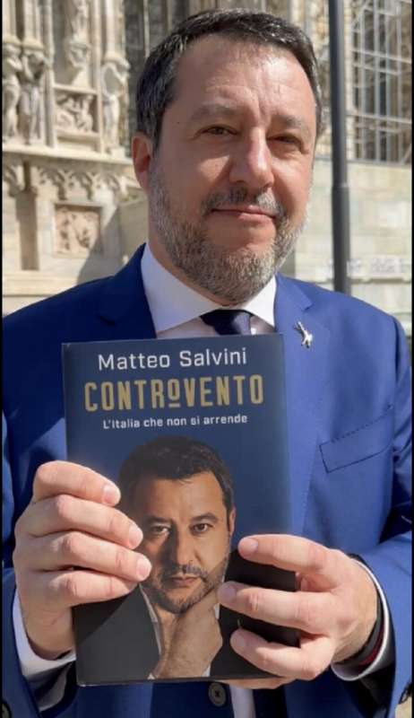 MATTEO SALVINI CONTROVENTO