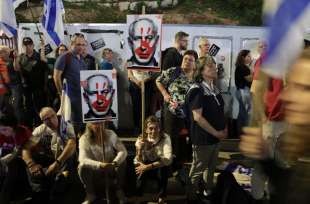 proteste contro netanyahu in israele 1
