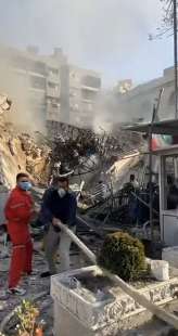 raid israeliano contro l ambasciata iraniana a damasco, in siria 5
