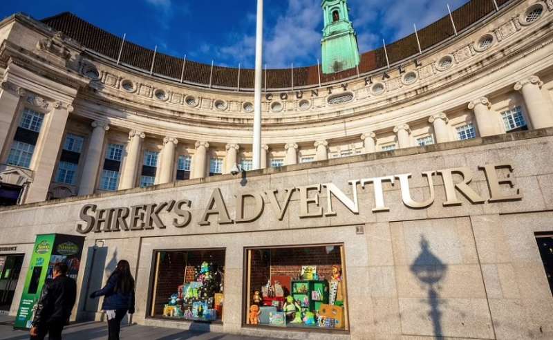 shrek's adventure london