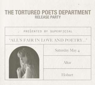 taylor swift the tortured poets department release party
