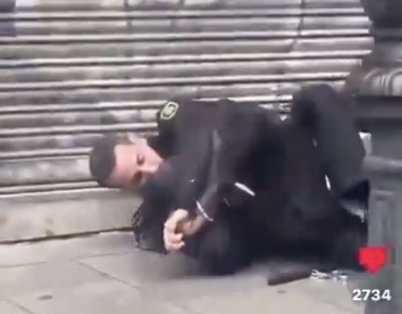 violenze della polizia su neri a madrid 7