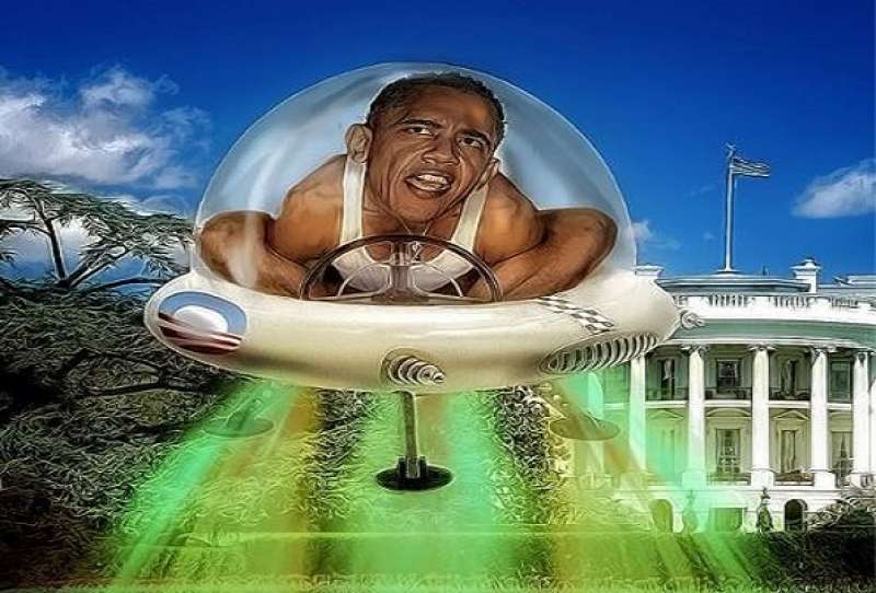 Obama UFO