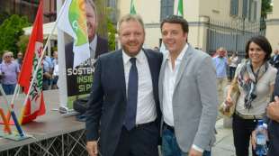 Simone Uggetti e Renzi