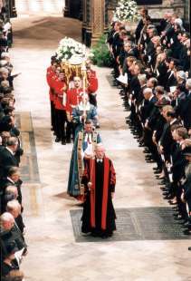 il funerale di diana a westminster abbey
