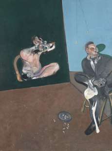 francis bacon two studies of george dyer with dog 1