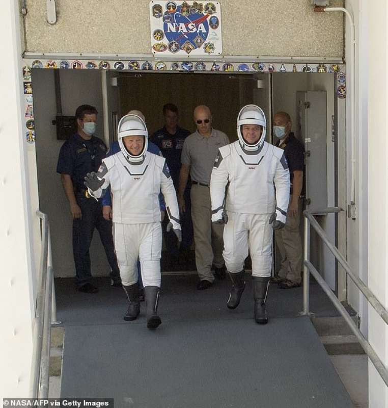 douglas hurley e robert behnken, gli astronauti che andranno nello spazio con spacex