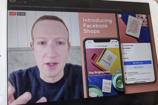 mark zuckerberg facebook shops