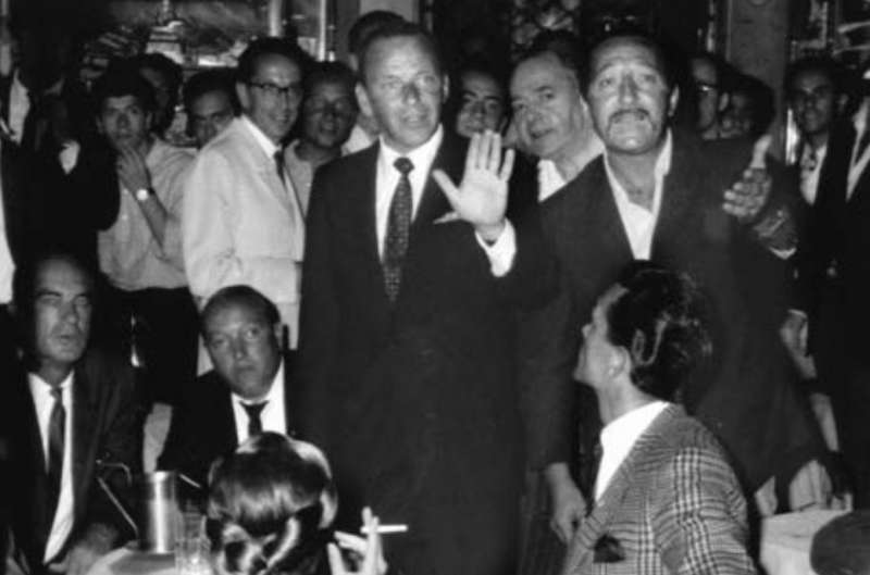 2 frank sinatra e il suo clan al cafe de paris roma, 1963 ph barillari