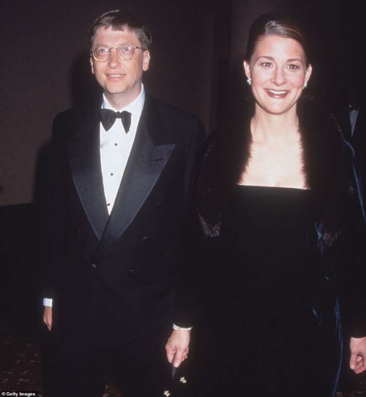 bill e melinda gates nel 1998