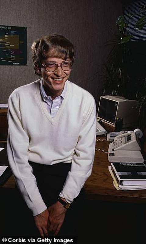 Bill Gates negli anni 80