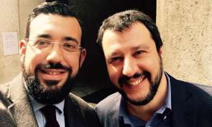 Jacopo Coghe e Matteo Salvini