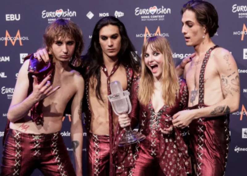 maneskin vincono eurovision