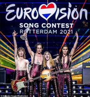 maneskin vincono eurovision