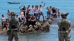 Migranti a Ceuta