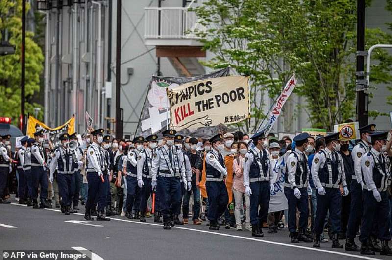Proteste Tokyo