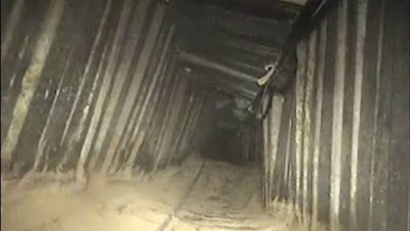 Tunnel di Gaza distrutti
