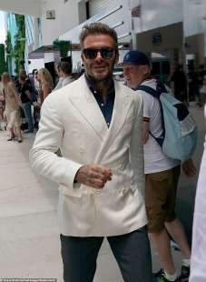 David Beckham al Gp di Miami