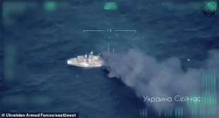 Drone abbatte nave russa 3