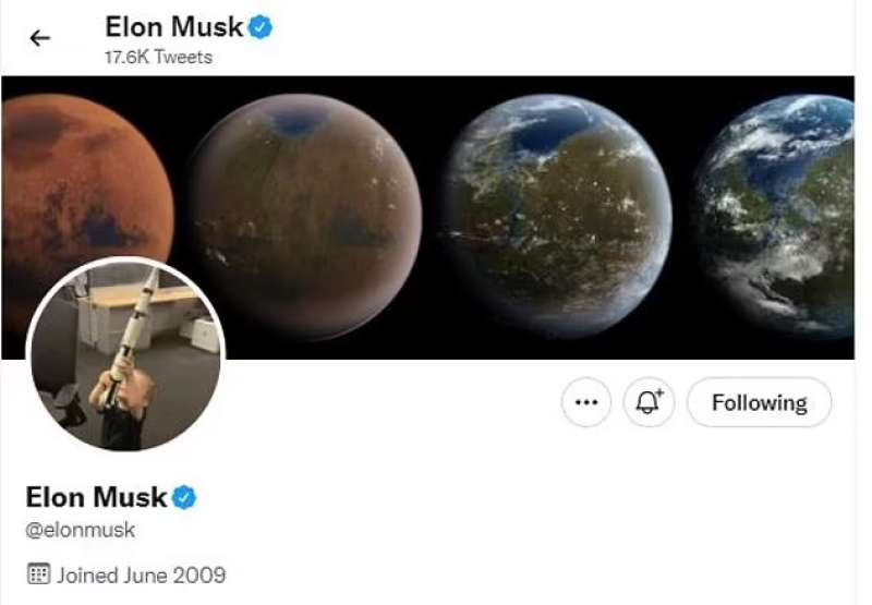 Foto profilo di Elon Musk 2