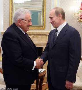 Henry Kissinger e Vladimir Putin