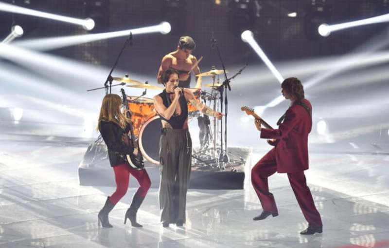 i maneskin all'eurovision 1