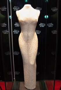 il vestito di marilyn monroe indossato da kim kardashian