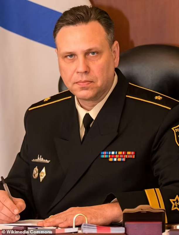 il vice ammiraglio Sergei Pinchuk