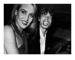 mick jagger e jerry hall by ron galella