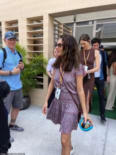 Mila Kunis al Gp Miami