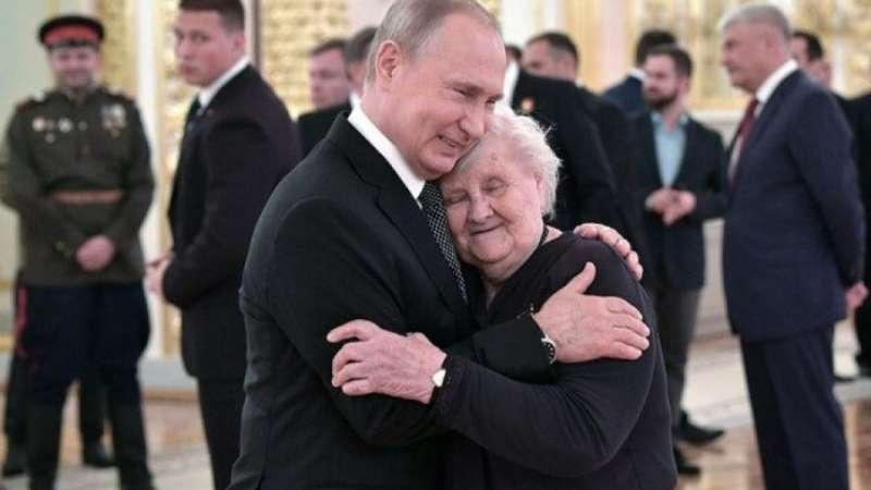 Putin e Vera Dmitriyevna Gurevich
