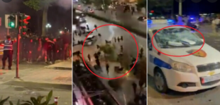 scontri a tirana polizia tifosi roma feyenoord