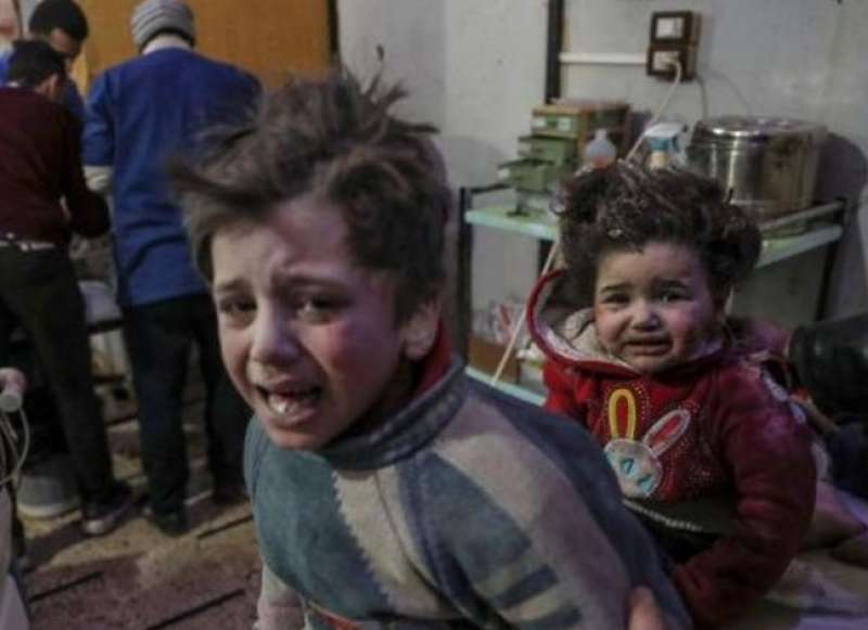 siriani sotto i barili bomba 3