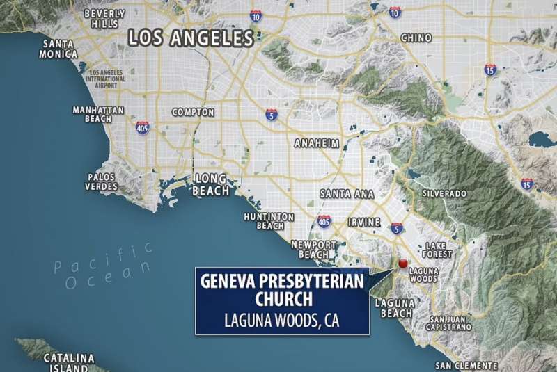 sparatoria al geneva presbyterian di laguna woods, california 16