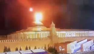 drone esplode vicino al cremlino 1