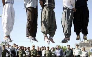 impiccagioni in iran