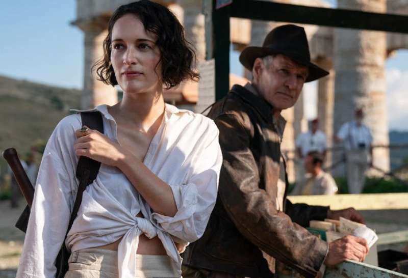 indiana jones and the dial of destiny phoebe waller bridge harrison ford 1