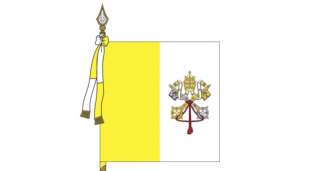 la bandiera dello stato del vaticano