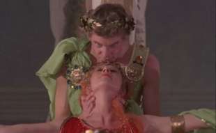 Malcolm McDowell Helen Mirren in Io Caligola di Tinto Brass