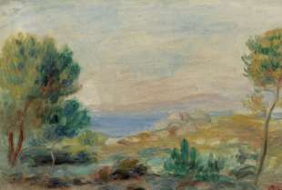 Paysage de bord de mer - Renoir