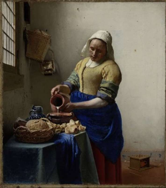 the milkmaid johannes vermeer