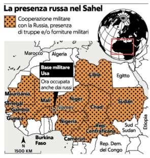 AFRICA - LA PRESENZA DELLA RUSSIA NEL SAHEL