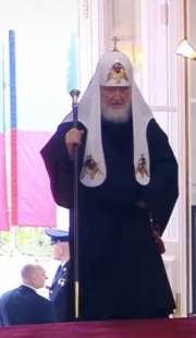 il patriarca kirill al giuramento di putin