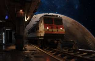 rete ferroviaria sulla luna